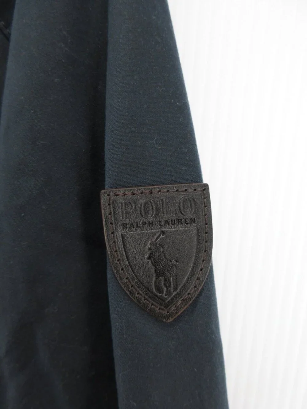 Polo Ralph Lauren Jacket XXL Oil Cloth Car Barn Coat Corduroy Collar